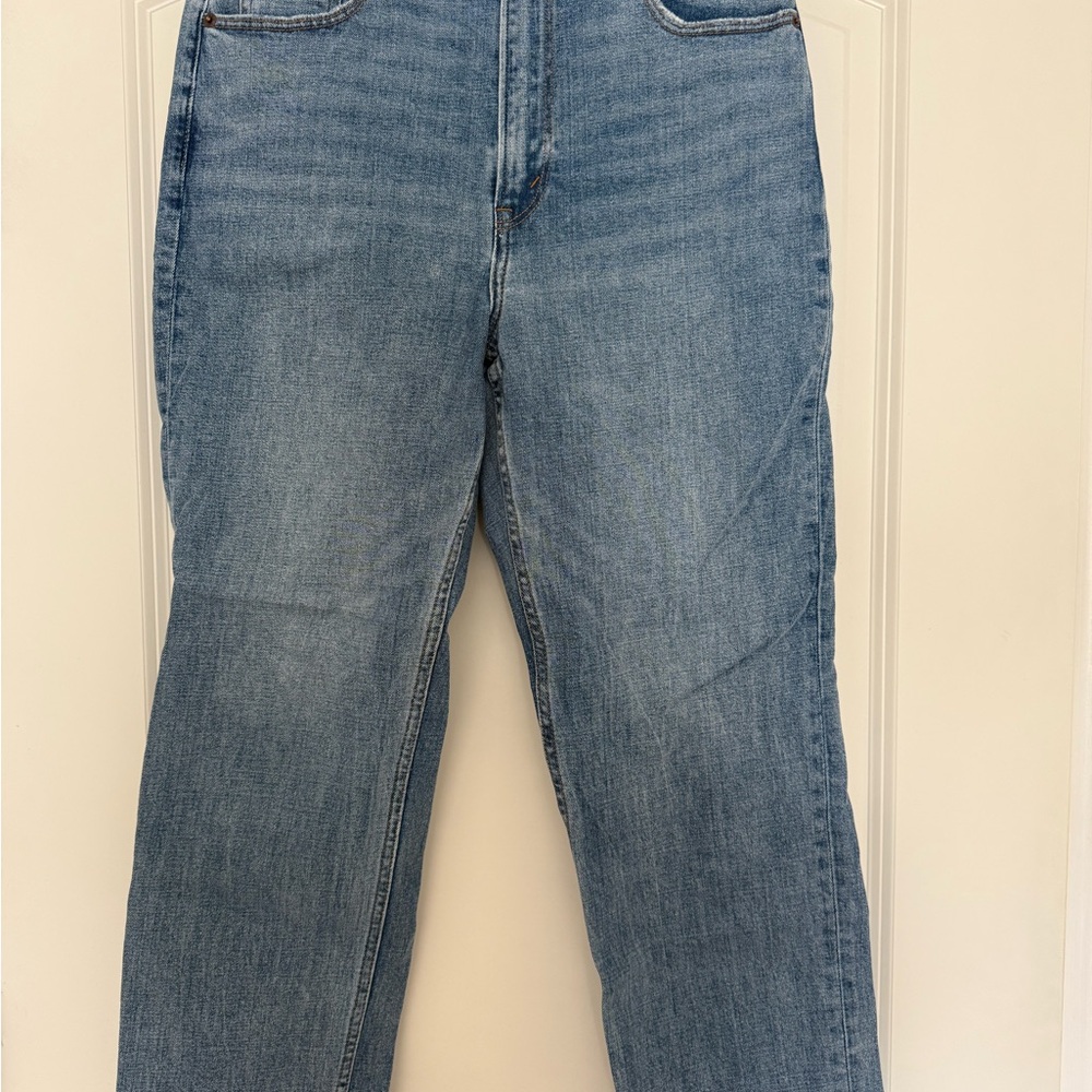 Abercrombie Ankle Straight Jeans